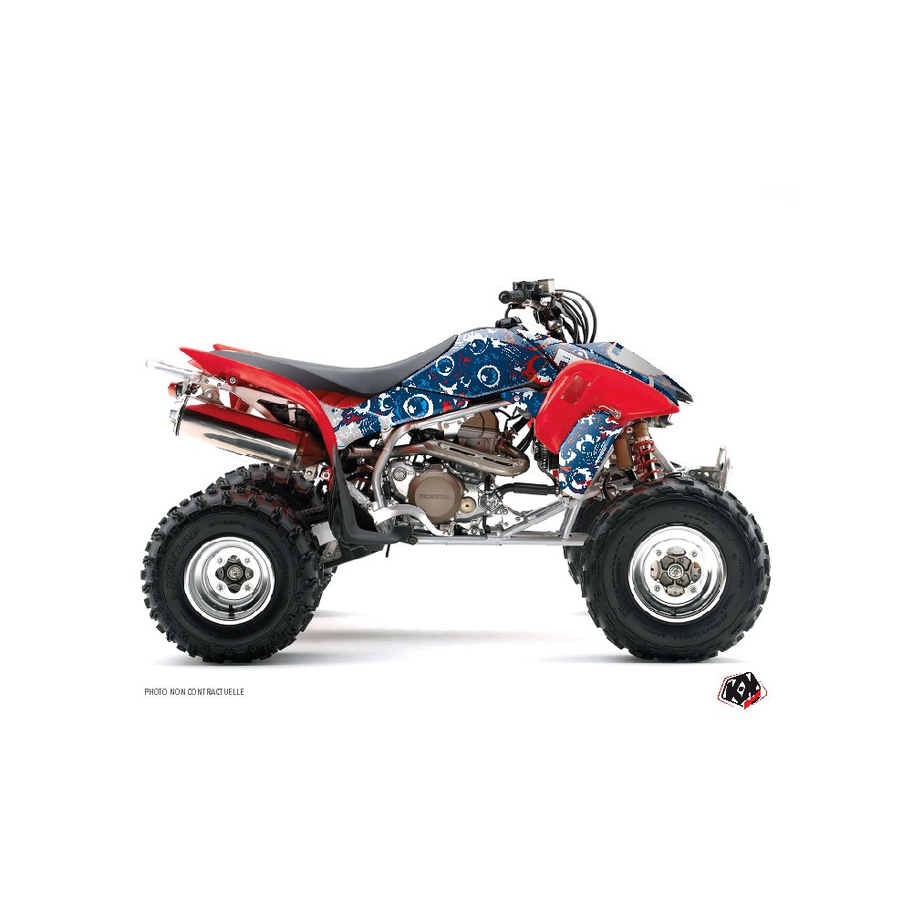 KIT DÉCO QUAD FREEGUN EYED HONDA 450 TRX ROUGE