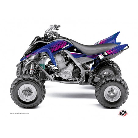 KIT DÉCO QUAD FLOW YAMAHA 700 RAPTOR ROSE