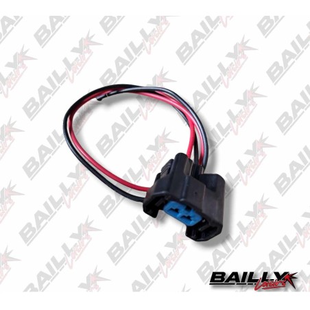 Connecteur de pompe à vide - QQMORA - 456583 - Compatible Peugeot et Citroën - Matériau ABS