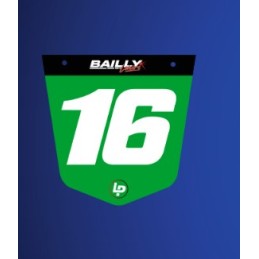 STICKER DE PLAQUE NUMERO DE...
