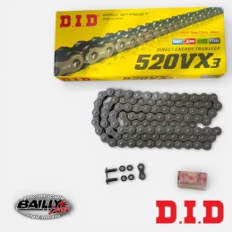 CHAINE DID VX3 X-RING Acier